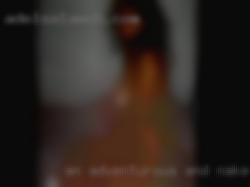 An adventurous and naked discreet woman.